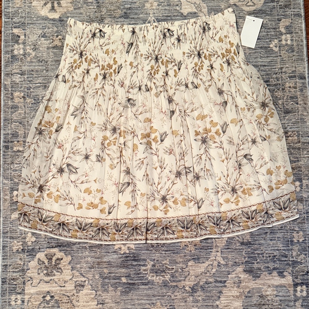 Max Studio Floral Skirt NWT